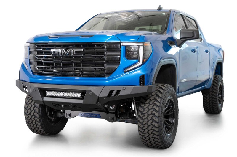 GMC 1500 Bumper - Front - Addictive Desert Designs - Black Label - Satin Black - `22-`27